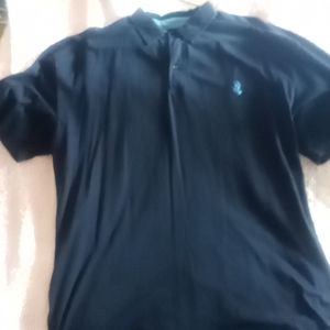 The original Santa Cruz skate  black short sleeve Polo shirt